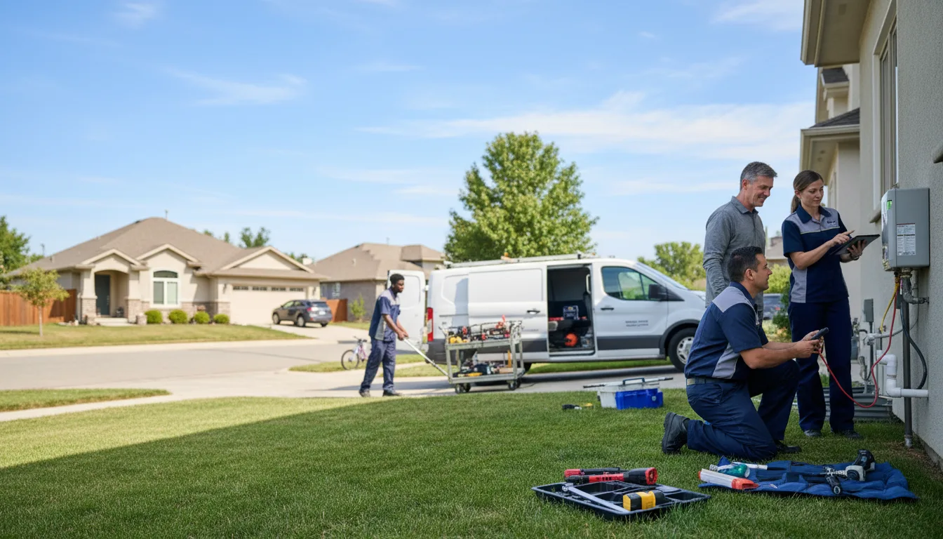 Tankless water heater service in Mashpee, MA